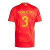 Maglia ufficiale Spagna Alejandro Grimaldo 3 Casa Euro 2024 per Uomo